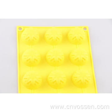 15-cavity Different Shapes Silicone Flower Baking Mold